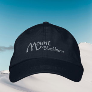Bordada Mount Blackburn Alaska Wrangell Embroidered Gorra