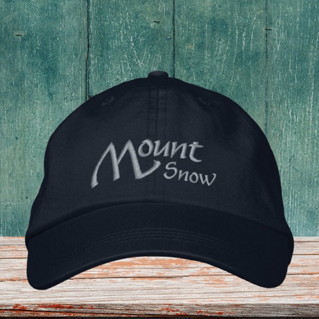 Bordada Mount Snow Vermont Embroidered Gorra (Subido por el creador)