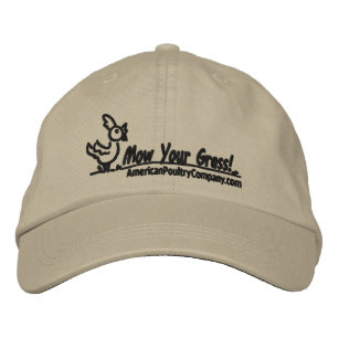 Bordada Mow Your Grass Embroidered Gorra