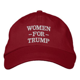 Bordada Mujeres por Trump - Gorra Donald Trump
