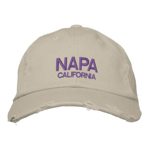 Bordada Napa Gorra California