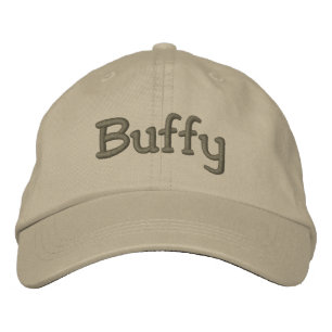 Bordada Nombre Buffy Embroidered Gorra de béisbol / Gorra
