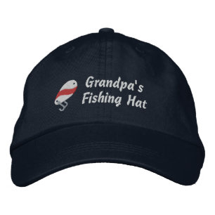 Bordada Nombre del Personalizable del Gorra pesquero del a