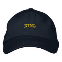 Nombre KING Impreso Al Aire Libre gorra Elegante G