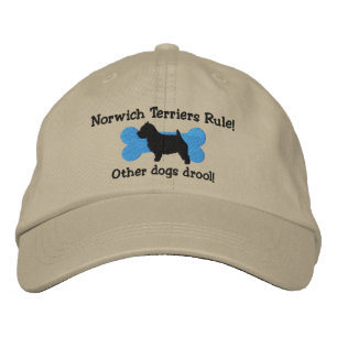 Bordada Norwich Terriers Rule Embroidered Gorra