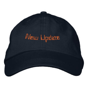 Bordada Nueva Actualización Gorra Ajustable Navy Ajuste El