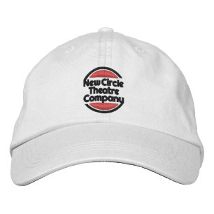 Bordada Nueva gorra de béisbol del círculo