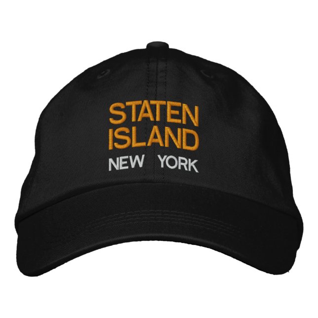 Bordada Nueva York - Gorra de Staten Island New York (Anverso)