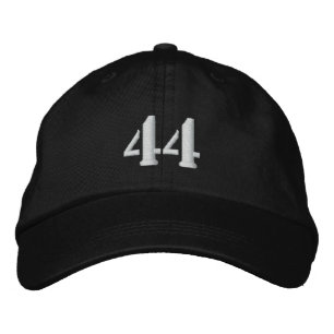 Bordada Número 44 Gorra ajustable personalizado