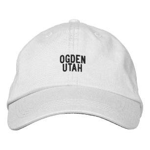 Bordada Ogden Utah Gorra