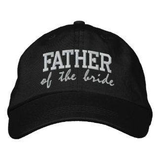 Bordada Padre de la novia: Gorra Boda de Personalizable