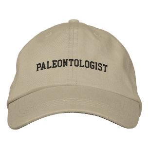 Bordada Paleontólogo Borrado Gorra