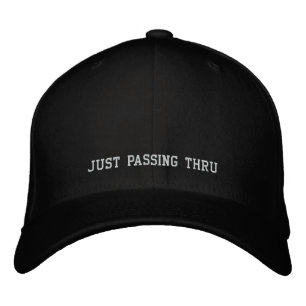 BORDADA PASANDO THRU - GORRA
