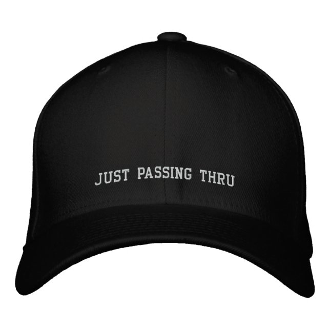 BORDADA PASANDO THRU - GORRA (Anverso)