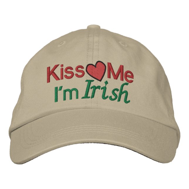 Bordada Pat. Irlandés Gorra (Anverso)