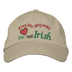 Bordada Pat. Irlandés Gorra