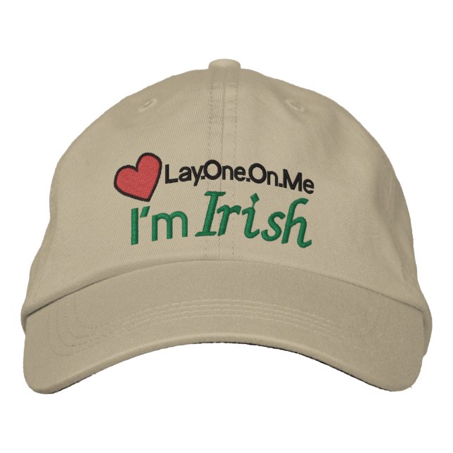 Bordada Pat. Irlandés Gorra (Anverso)