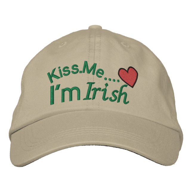 Bordada Pat. Irlandés Gorra (Anverso)
