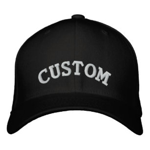 Bordada Personalizable Texto gorra de béisbol
