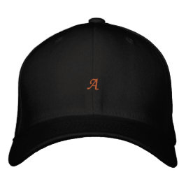 Bordada Personalizado "A" Monograma Cancillería Zapf Gorra