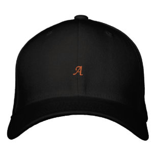 Bordada Personalizado "A" Monograma Cancillería Zapf Gorra