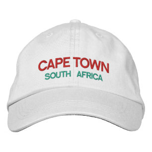 Bordada Personalizado Gorra de Ciudad del Cabo de Sudáfric