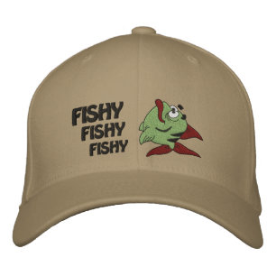 Bordada PESCADO PESQUERO BORRADO Gorra