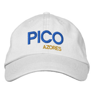 Bordada Pico Colorful Gorra Pico Açores chapeau
