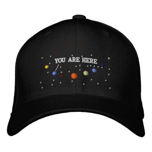 BORDADA PLANETAS - GORRA (Anverso)