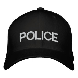 Bordada POLICÍA personalizado de Gorra de Béisbol