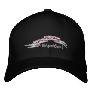 Bordada Por la mañana - gorra bordeado oscuro