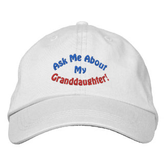 Bordada Pregúntame Por Mi Nieta. Gorra