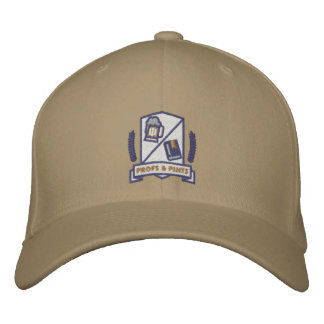 Bordada profs y gorra del pinta-béisbol
