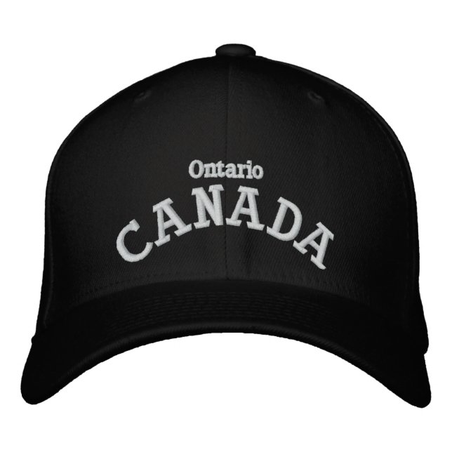 Bordada Provincias de Canadá - Gorra bordado (Anverso)