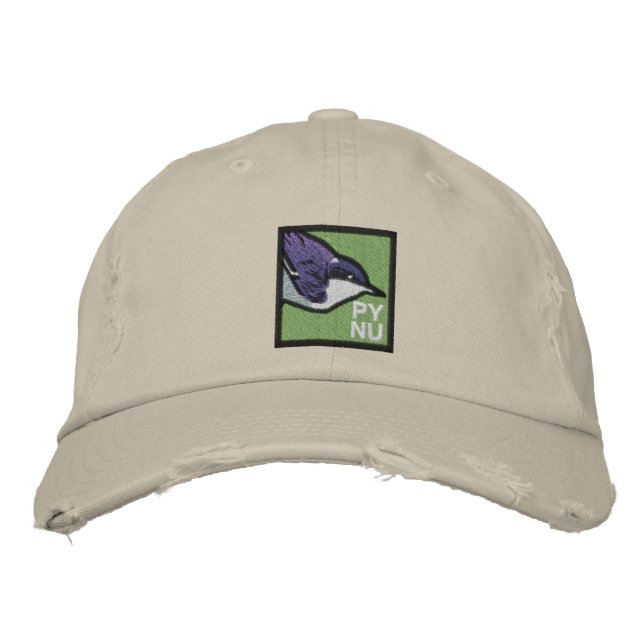Bordada Pygmy Nuthatch Embroidered Gorra 2 (Anverso)