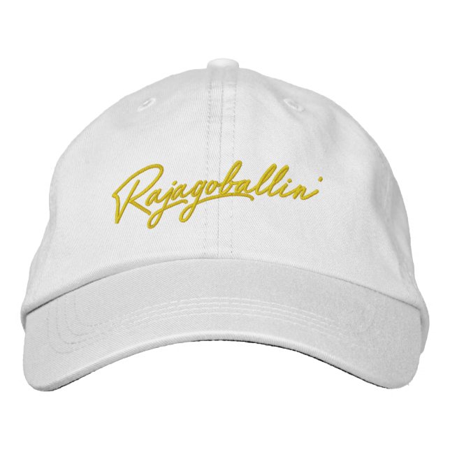 Bordada Rajagoballin Borrado Gorra (Anverso)