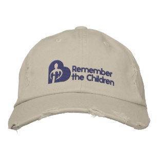 Bordada Recuerde al Gorra Básico de Niños