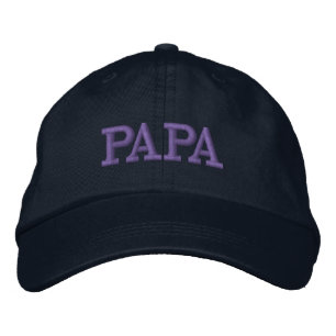 Bordada Regalo del día de padre del gorra el de la pap