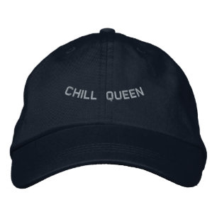 Bordada Reina Relajada Perfecta Suave Gorra Ajustable Colo