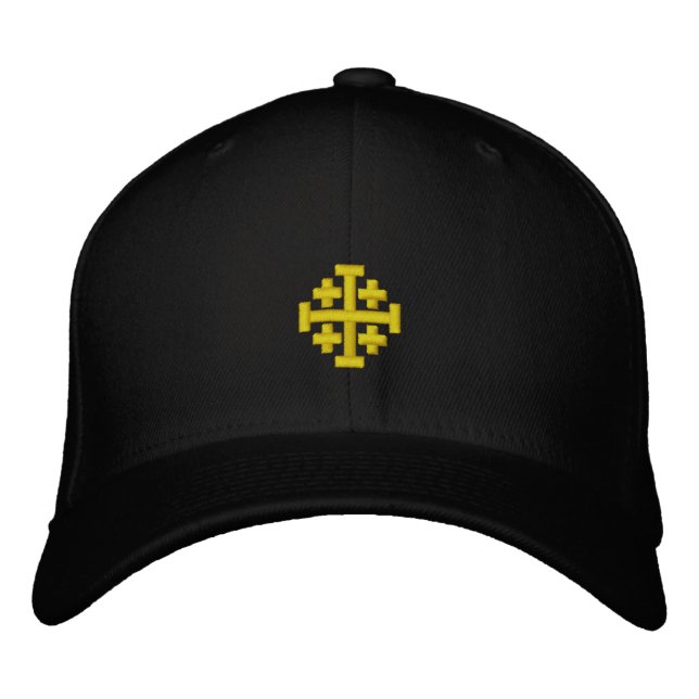 Bordada Reino de Jerusalén Embroidado Gorra (Anverso)