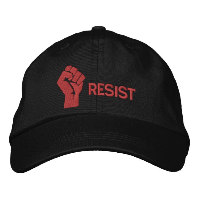 Bordada Resista el gorra (Anverso)