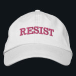 Bordada RESISTA el gorra - gorra de la RESISTENCIA<br><div class="desc">Muéstreles que que usted no irá reservado… con esto RESISTA el gorra. ¡Separe la palabra!</div>