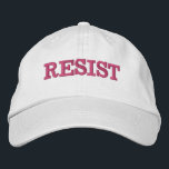 Bordada RESISTA el gorra - gorra de la RESISTENCIA<br><div class="desc">Muéstreles que que usted no irá reservado… con esto RESISTA el gorra. ¡Separe la palabra!</div>