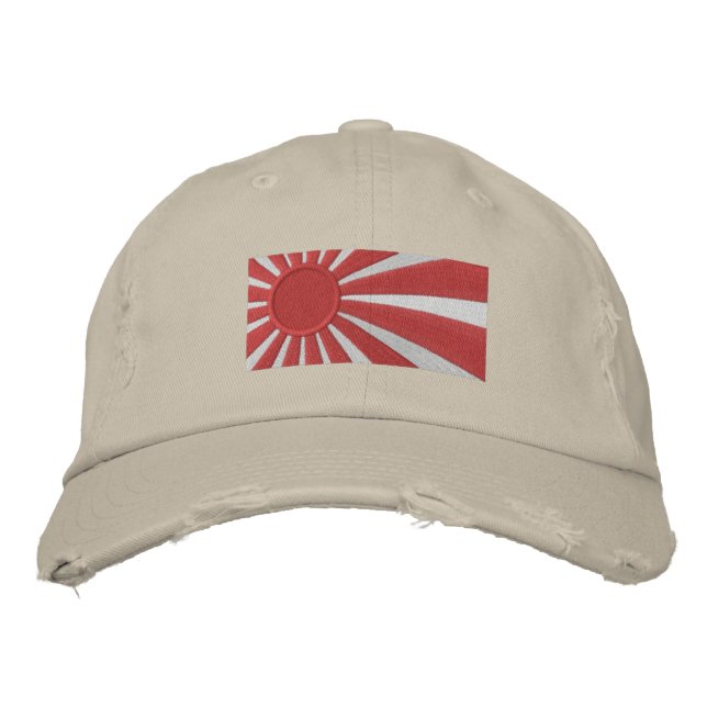 Bordada Rising Sun DESTRUYED GORRA (Anverso)