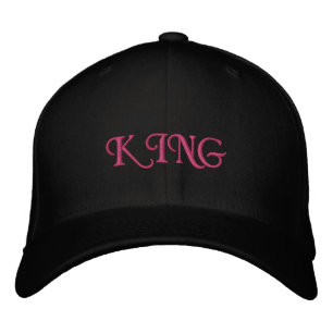 Bordada Royal King Basic Flexfit Gorra de Lana Negro Elega