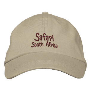 Bordada Safari Sudáfrica Gorra
