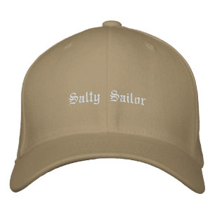 Bordada Salty Sailor Gorra