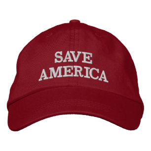 BORDADA SAVE AMERICA GORRA