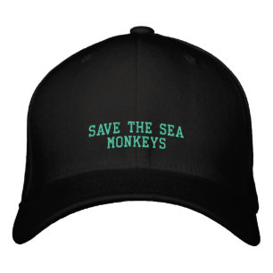 BORDADA SAVE SEA MONKEYS - GORRA