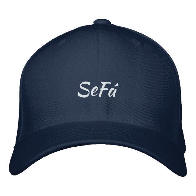 Bordada SeFa Borroidered Gorra (Anverso)